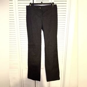 B-Wear Women's sz 9 low-rise Flare Pinstripe  Pants